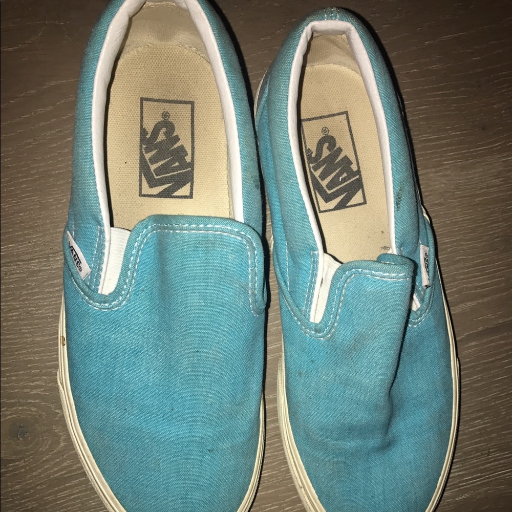 blue vans!